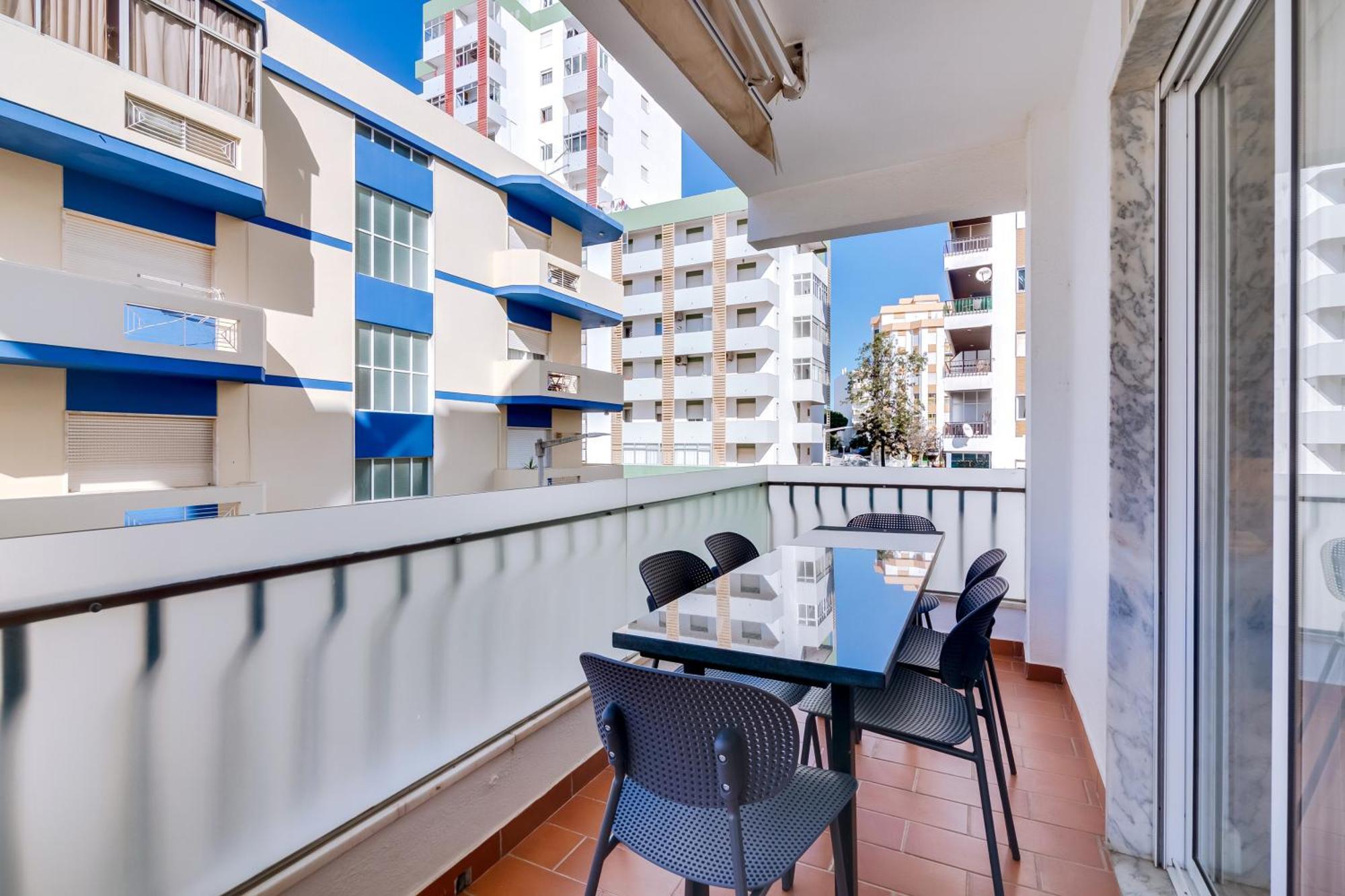 Al - Apartamento Egas Moniz Quarteira Kültér fotó