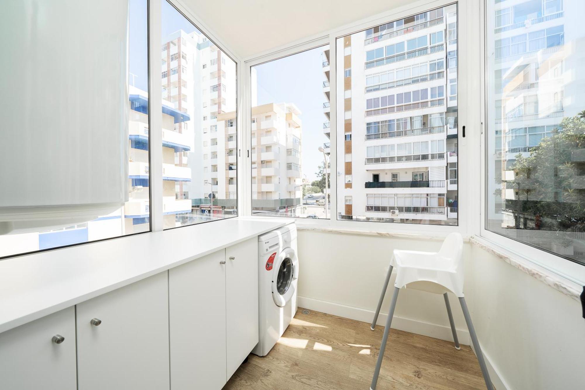 Al - Apartamento Egas Moniz Quarteira Kültér fotó
